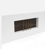 Kyoto Queen Size Bed in White Finish