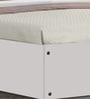 Kyoto Queen Size Bed in White Finish