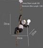 Kyoto Panda Swing Resin Pendant Light E27 Single Bulb