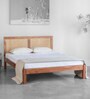 Kyoto Queen Size Bed In Natural Finish