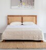 Kyoto Queen Size Bed In Natural Finish