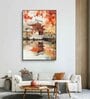 Kyoto's Peaceful Reflections 20inx28in Gallery Wrap Canvas Painting