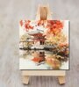 Kyoto's Peaceful Reflections Mini Canvas Frame