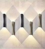Kyoto Sand Black LED Wall Sconce Up-Down Light