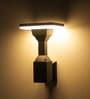 Kyoto Sand Black Outdoor LED Wall Sconce 12W Warm White