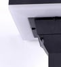 Kyoto Sand Black Outdoor LED Wall Sconce 12W Warm White