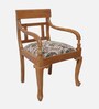 Kyoto Teak Wood Arm Chair In Teak Finish