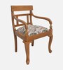 Kyoto Teak Wood Arm Chair In Teak Finish