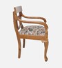 Kyoto Teak Wood Arm Chair In Teak Finish