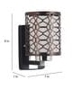 Timaru Black Metal Wall Sconces