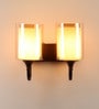 Demarius Black Wood Wall Sconces