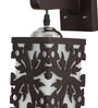 Kyros Black Wood Wall Light