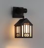Plazo Metal Novelty Wall Light (Black)
