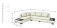 Denver RHS Sectional Sofa in Off-white Colour in L Shape