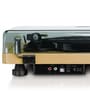 L-30 Vinyl Record Player Turntable with Bluetooth Wooden (33/45 RPM) Semi-Automatic Belt Drive USB/PC Encoding