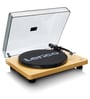 L-30 Vinyl Record Player Turntable with Bluetooth Wooden (33/45 RPM) Semi-Automatic Belt Drive USB/PC Encoding