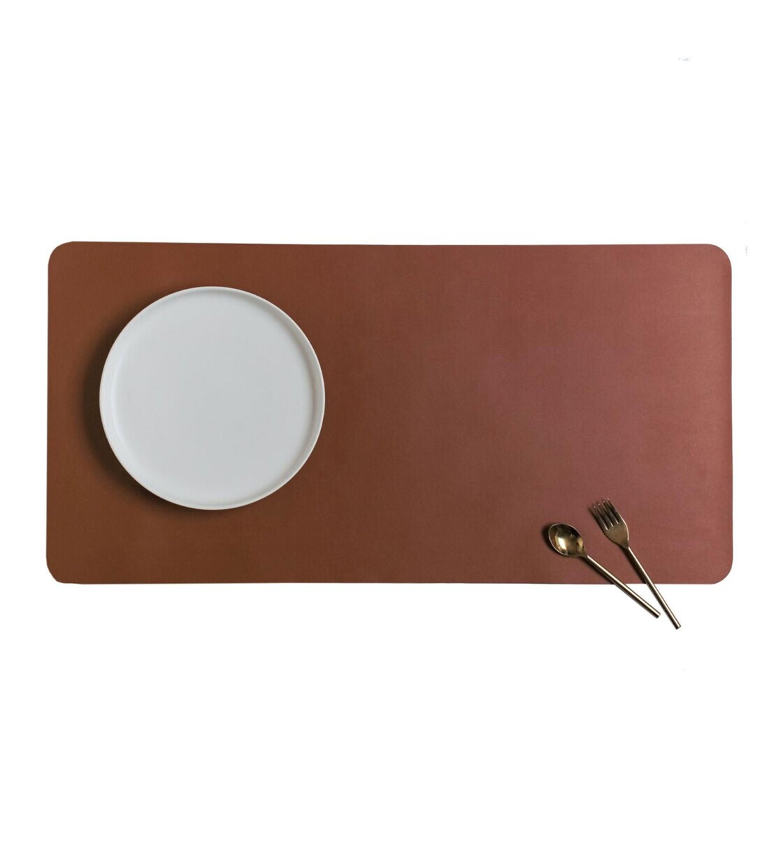 Buy Large Desk PU leather Placemat by Nestasia Online Placemats