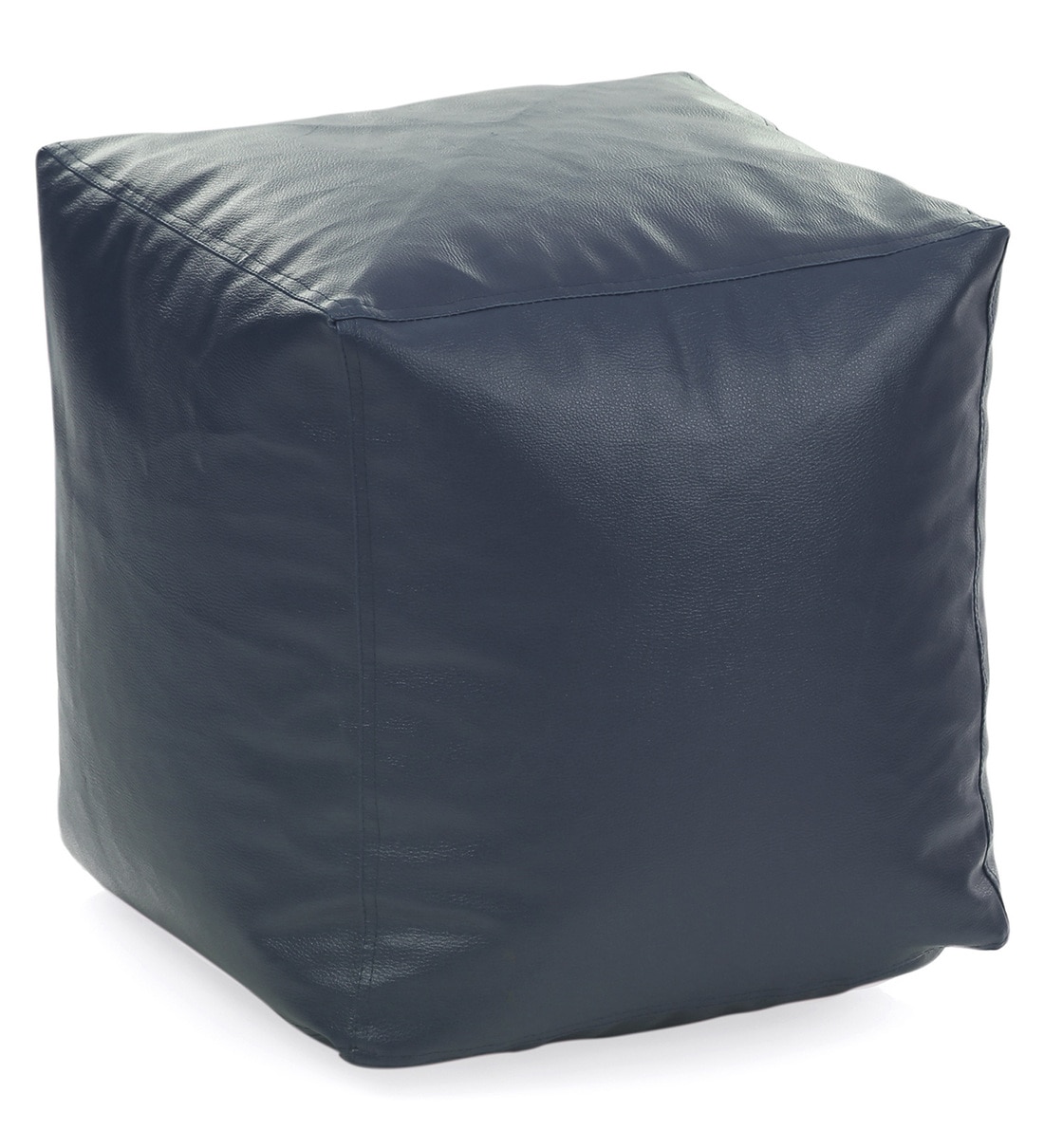 Buy XL Size Square Bean Bag Pouffe Cover in Grey Colour by Style Homez