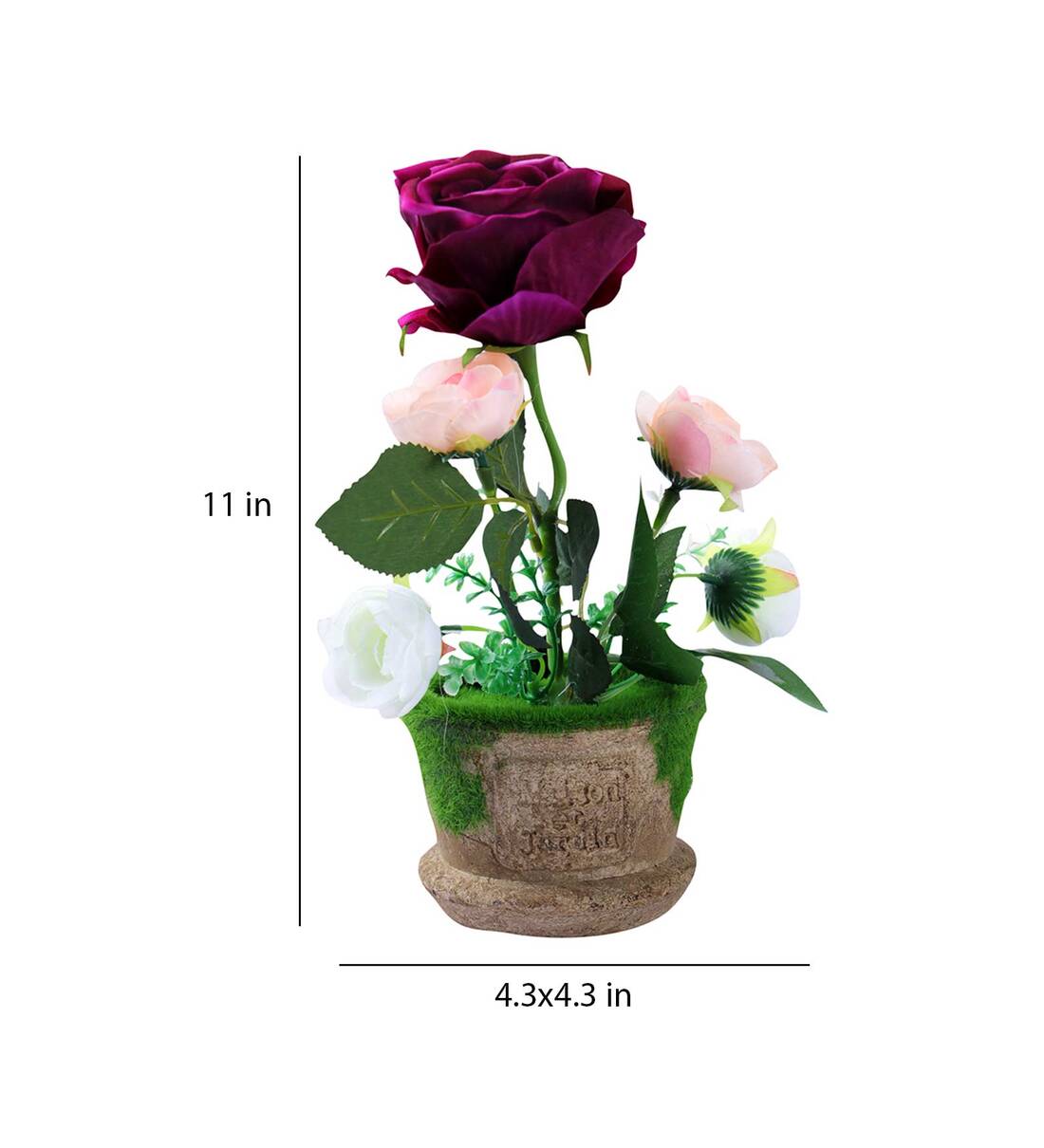 Buy Blue Resin Laura Artificial Flowers Online Artificial Flowers