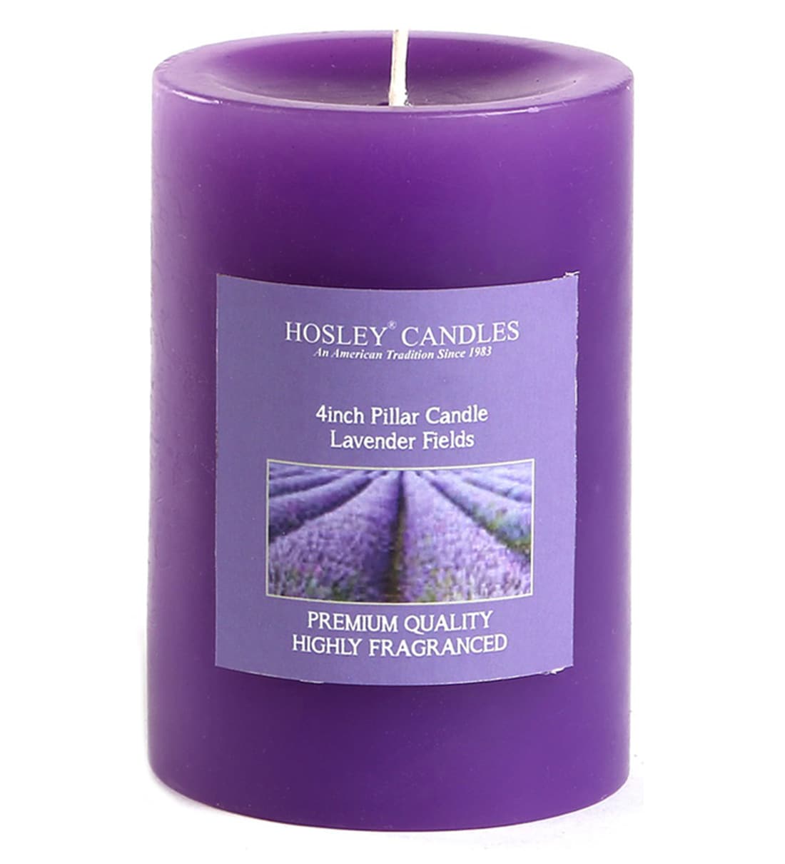 Buy Lavender Fields Aroma Set of 3 Scented Candles by Hosley Online