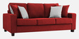 Ladybug Fabric 3 Seater Sofa in Blood Maroon Colour
