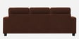 Ladybug Fabric 3 Seater Sofa in Coffee Brown Colour