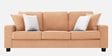Ladybug Fabric 3 Seater Sofa in Cosmic Beige Colour