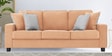 Ladybug Fabric 3 Seater Sofa in Cosmic Beige Colour