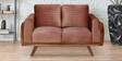 Lakewood Velvet  2 Seater  Sofa In Cocoa Finish