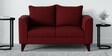 Conseja Fabric 2 Seater Sofa In Garnet Red Colour