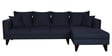 Conseja Fabric LHS Sectional Sofa (3 + Lounger) In Navy Blue Colour