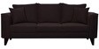 Conseja Fabric 3 Seater Sofa in Chestnut Brown Colour