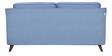 Lara 3 Seater Sofa in Ice Blue colour