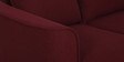 Conseja Fabric 2 Seater Sofa In Garnet Red Colour