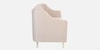 Larenzo Velvet 2 Seater Sofa In Beige Color