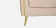 Larenzo Velvet 2 Seater Sofa In Peachy Pink Colour