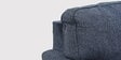Latina Fabric 3 Seater Sofa in Blue Color