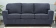 Latina Fabric 3 Seater Sofa in Blue Color