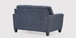 Latina Fabric 2 Seater Sofa in Blue Color
