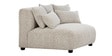 Latvia Fabric RHS Sectional Sofa in White Colour Latvia Fabric RHS Sectional Sofa in White Colour