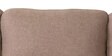 Latvia Fabric LHS Sectional Sofa In Brown Colour