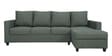 Laura Fabric LHS Sectional Sofa in Steel Grey Colour