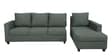 Laura Fabric LHS Sectional Sofa in Steel Grey Colour