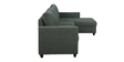 Laura Fabric LHS Sectional Sofa in Steel Grey Colour