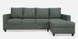 Laura Fabric LHS Sectional Sofa in Steel Grey Colour
