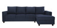 Laura Fabric LHS Sectional Sofa in Navy Blue Colour
