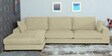 Laura RHS Sectional Sofa (3 + Lounger) in Beige Colour