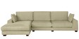 Laura RHS Sectional Sofa (3 + Lounger) in Beige Colour