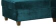 Laura Velvet RHS Sectional Sofa in Teal Blue Colour