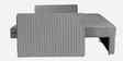 Lavista 3 Seater Sofa Cum Bed With PullOut Mechanism In Grey Colour